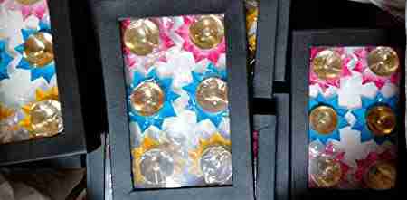 WithAgain Brass Diyas for Pooja Room Lotus Shape Set of 6 with Gift Box Akhand Jyot Diya Deepak Set for Diwali Festival Gift Item Size 3 inche 