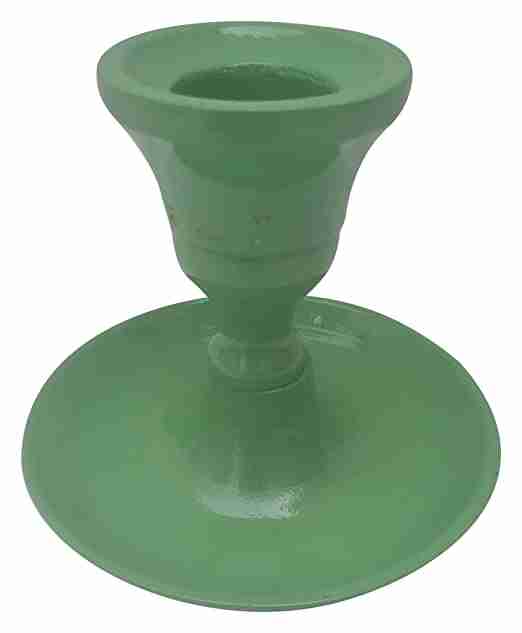 with Again Handmade Aluminum Candle Holder (9 cm x 9 cm x 9 cm, Green, withagain_05) 