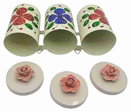 with Again Handmade Iron Storage Box (1 Liter, Set of 3, withagain_16)