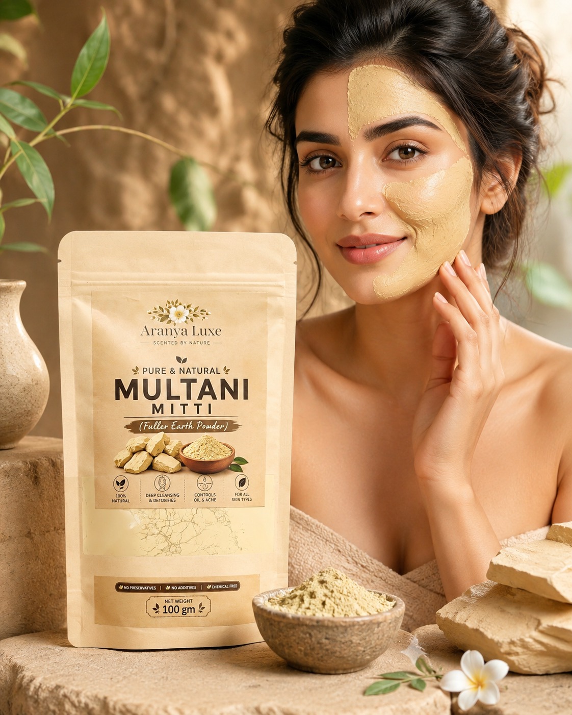 How to Use Multani Mitti for Face