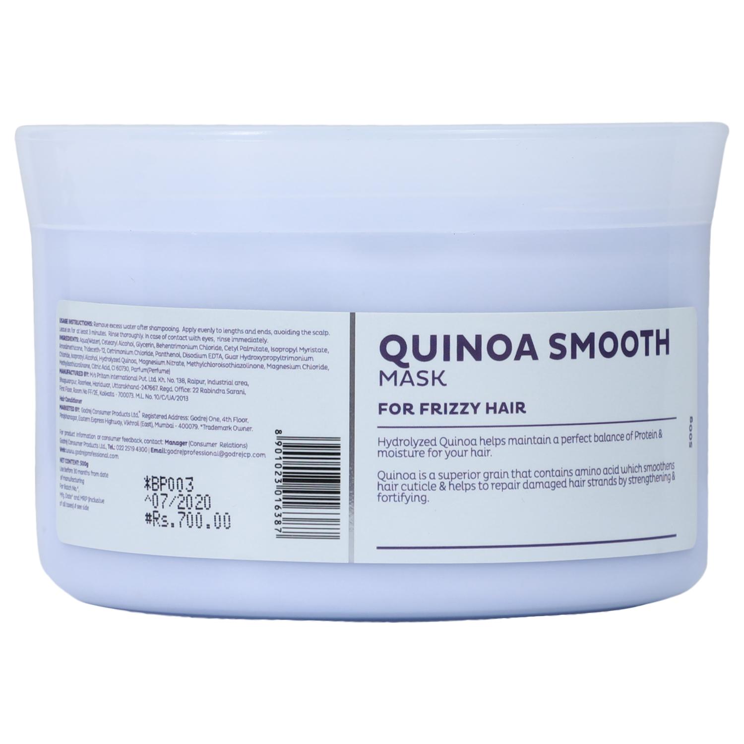 Godrej Professional Quinoa Smooth Mask 500 Gram 