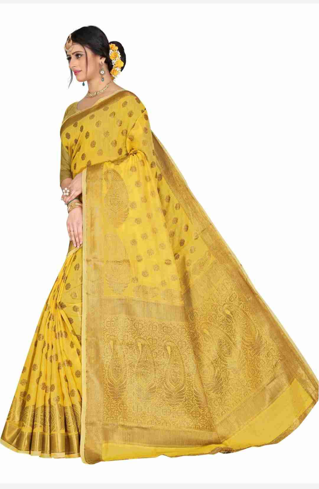 Beautiful Pure silk Saree pari 104