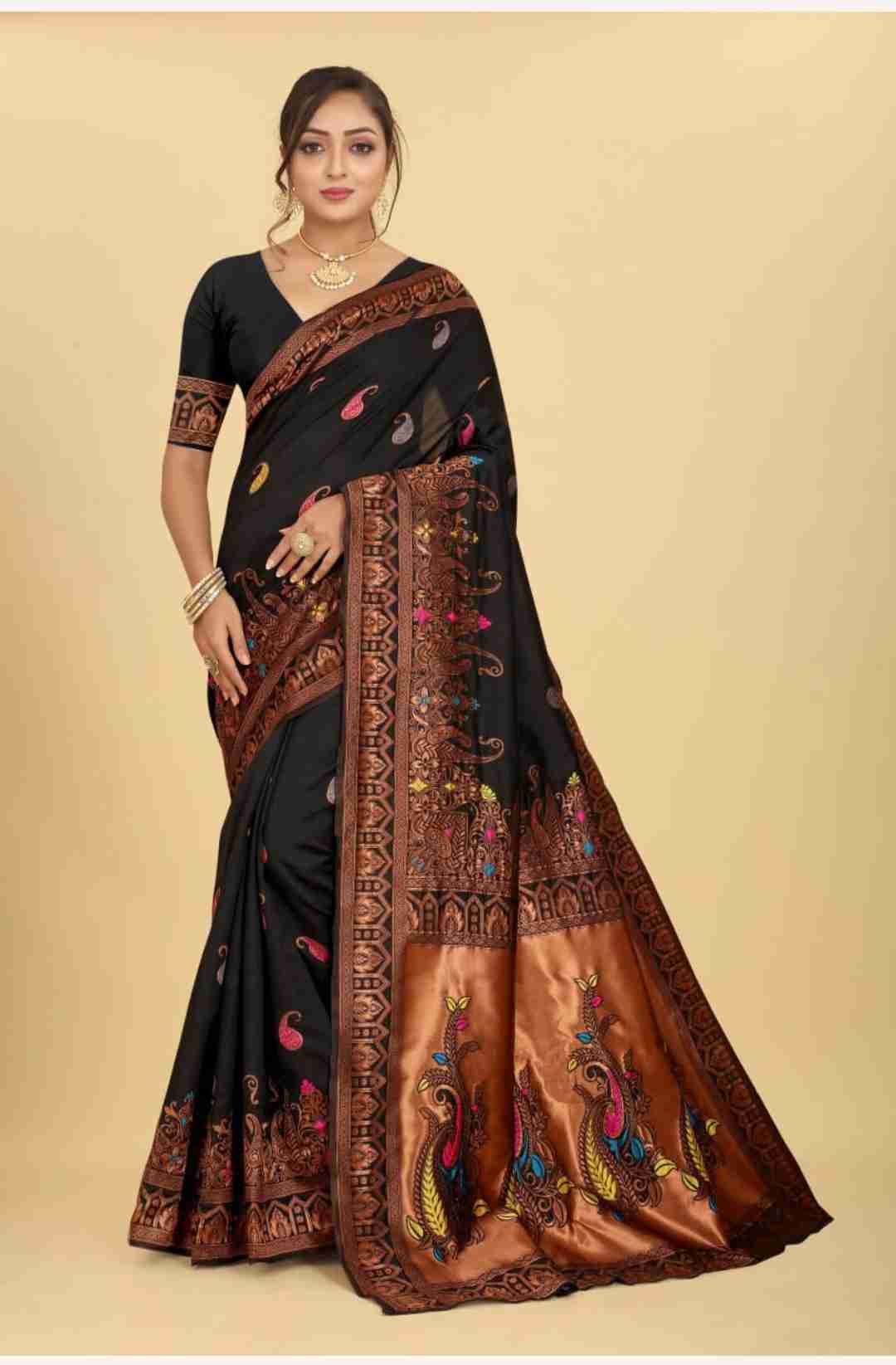 Beautiful Pure silk Saree sanya