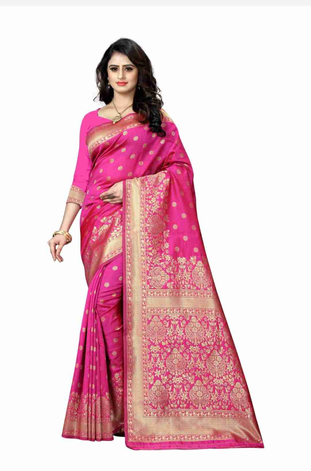 Beautiful Pure silk Saree pari100