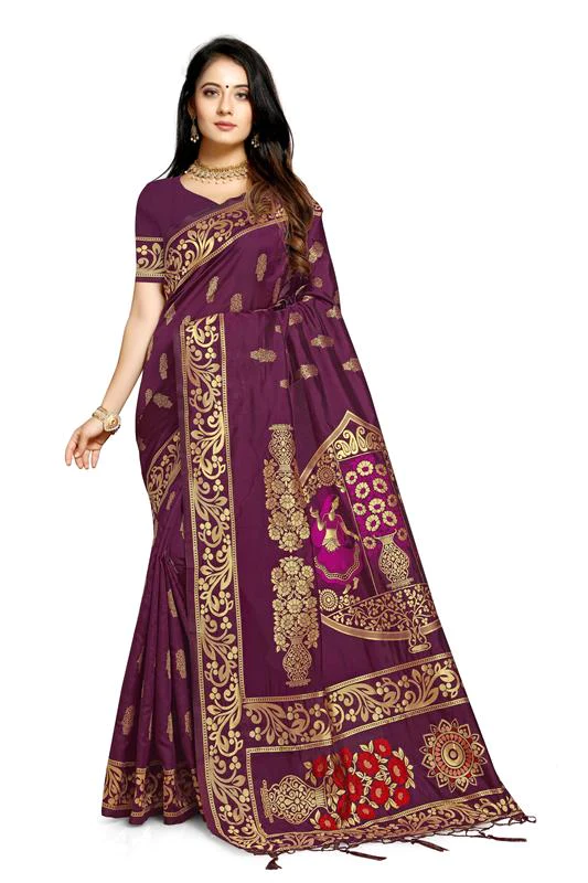 banarasi Jacquard Saree