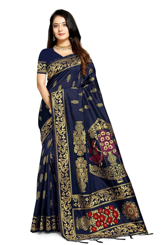 banarasi Jacquard Saree