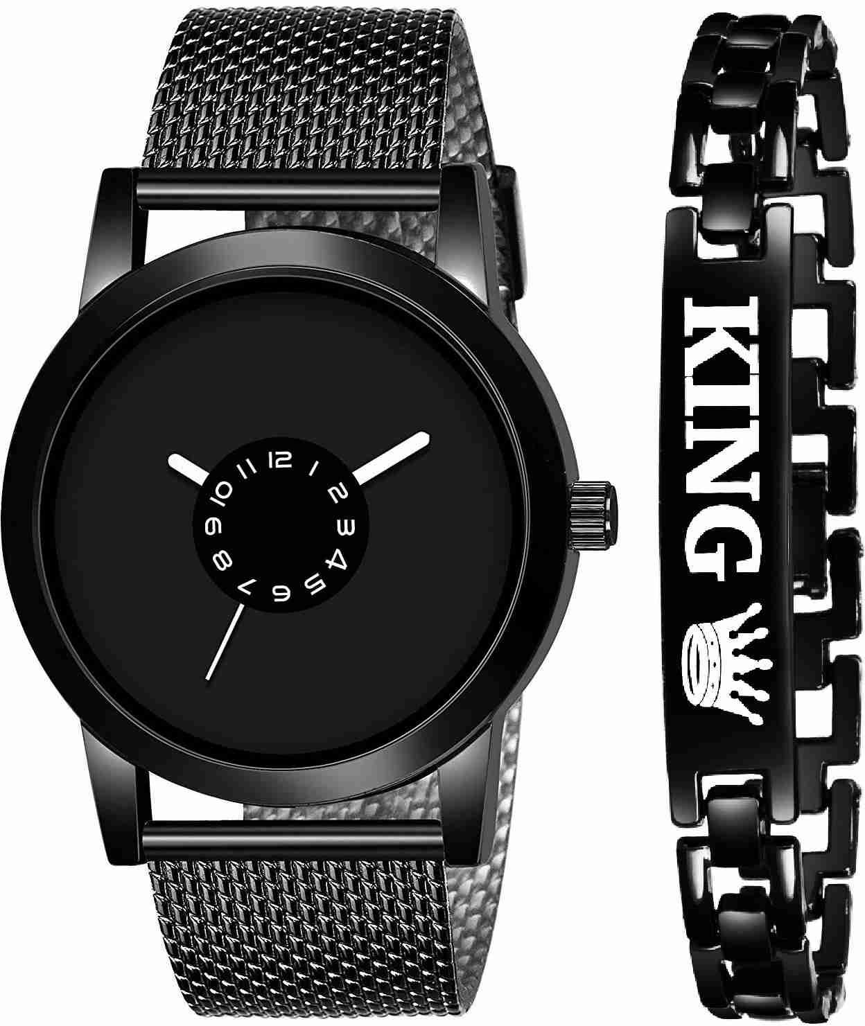 Silicone Analog Quartz Sports Watch Water Resistant Black Colour