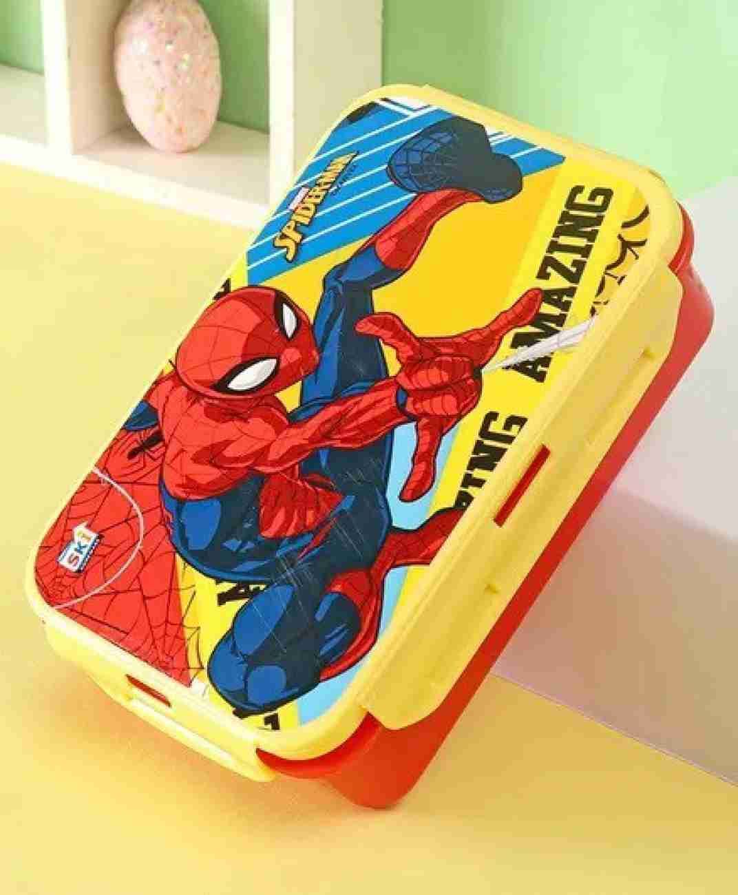 Ski Spiderman Lock & Seal 550ml+150ml  2Lunch box Containers,