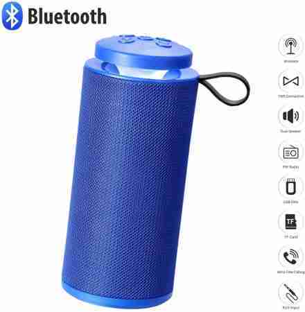 Wireless Bluetooth Speaker with Rechargeable Battery. Compatible with MP3 OR 4 devices