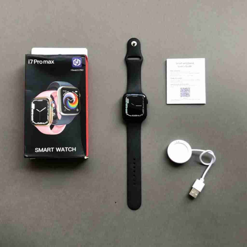 i7Pro Max Bluetooth Calling, Fitness Activity Tracker Smartwatch with Scroll Working