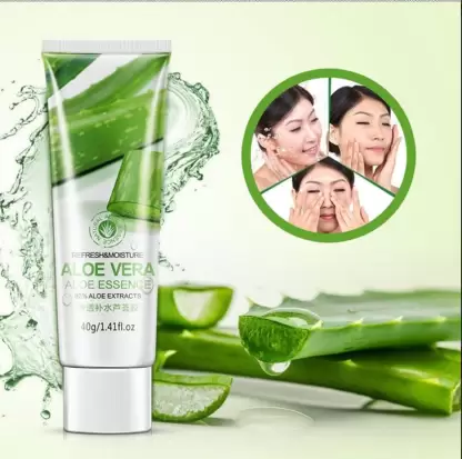 BIOAQUA Natural Anti Acne Skin Gel After Sun Repair Aloe Vera Gel For Face,Body  (40 g)