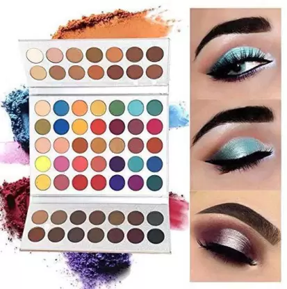 ellwin Eyeshadow Palette - Beauty Glazed 63 Colors Pearlescent Matte Eyeshadow, Eye Cosmetics, Makeup Palette 10 g  (MULTI)
