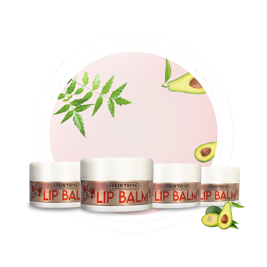 Skintatva AVOCADO LIP BALM PACK OF 4