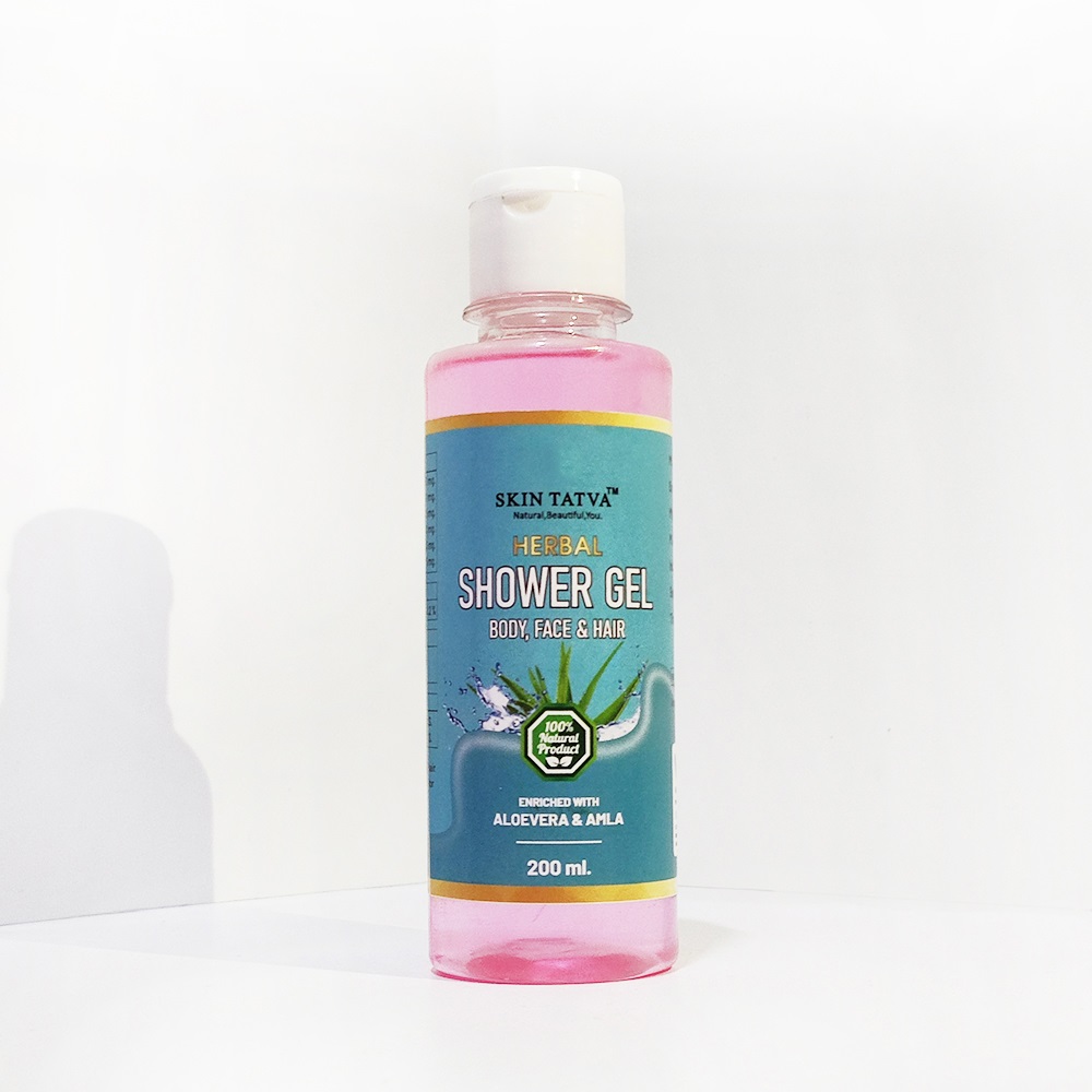 Skintatva HERBAL SHOWER GEL & HERBAL SHAVING GEL COMBO