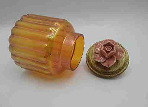 Glass Jar and Container with Air Tight Lid Storage of Spices and Dry Fruit 