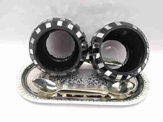 WithAgain Cup Set, Tea Set, Two Cup Two Spoon One Tray with Tharmacol Box Packing 
