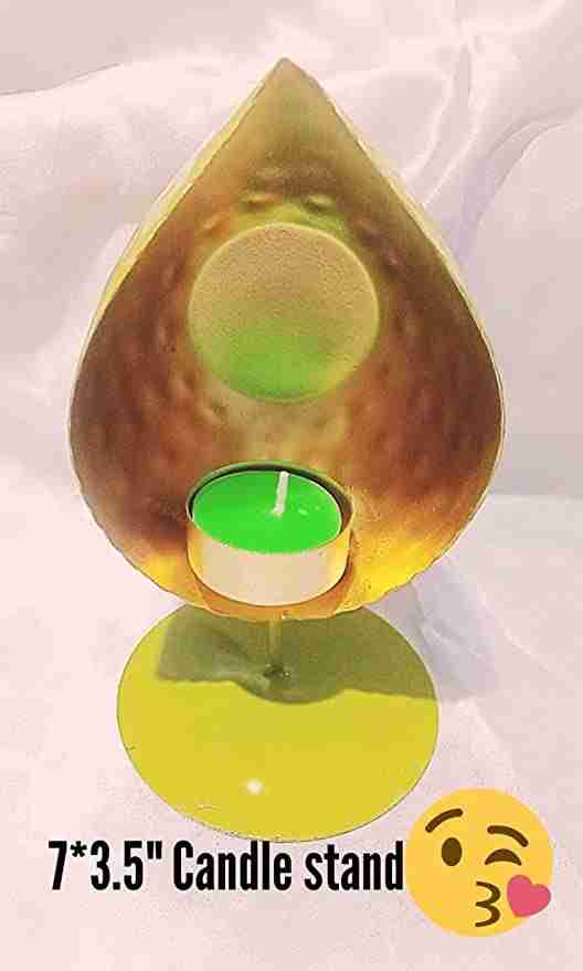 WithAgain Tealight Candle Holders for Home Decoration, Diwali Lighting for Home Decoration, Diwali Decoration Items, Diwali Gifts Item 