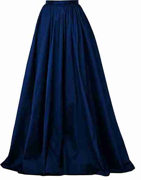 full length colorful fashion skirts