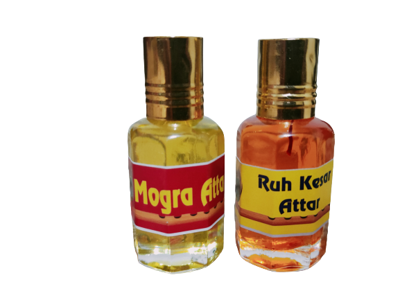 MOGRA & RUH KESAR fragrance 12ML EACH