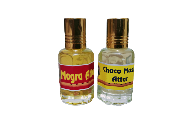 MOGRA & CHOCO MUSK fragrance12ML EACH