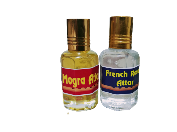 MOGRA & FRENCH ROSE aroma 12ML EACH