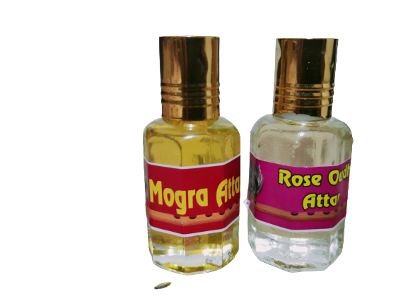 MOGRA & ROSE OUDH aroma 12ML EACH