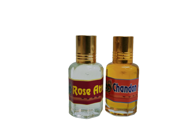 ROSE & CHANDAN ATTAR 12ML EACH