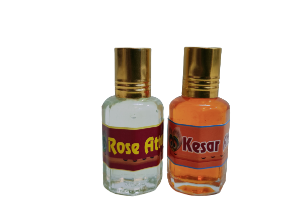 ROSE & KESAR ATTAR 12ML EACH