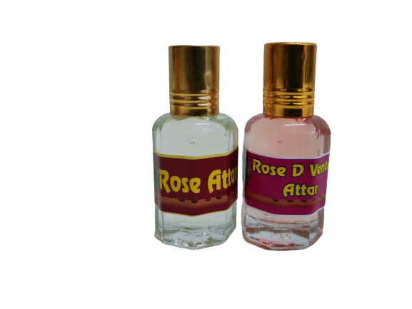 ROSE & ROSE D  PERFUME ATTAR 12ML EACH