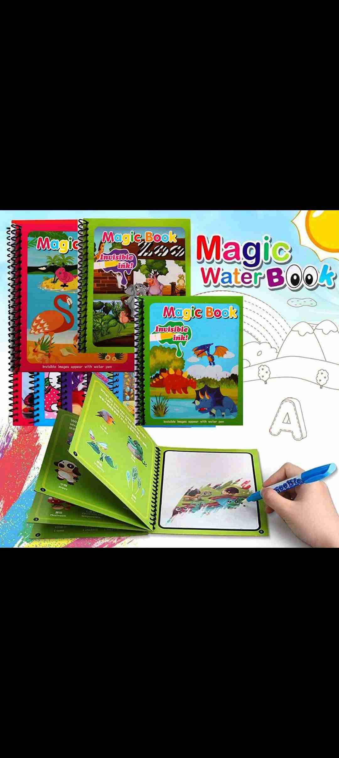 Magic Drawing Doodle Book Zc703 10Page (Pack of 4)