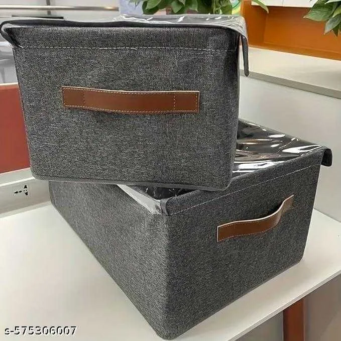 Organizer for Clothes & Essentials|under bed storage bin|fabric storage container|space-saving storage bin|