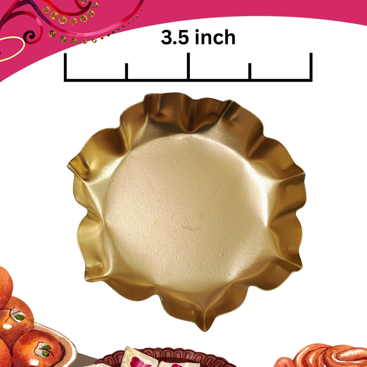 Traditional Urli Bowl for Floating Candles & Flowers pc-1