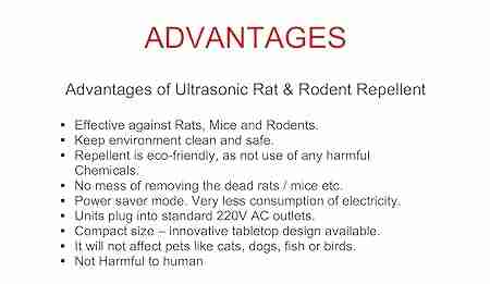 Ultrasonic Rat & Rodent Repellent