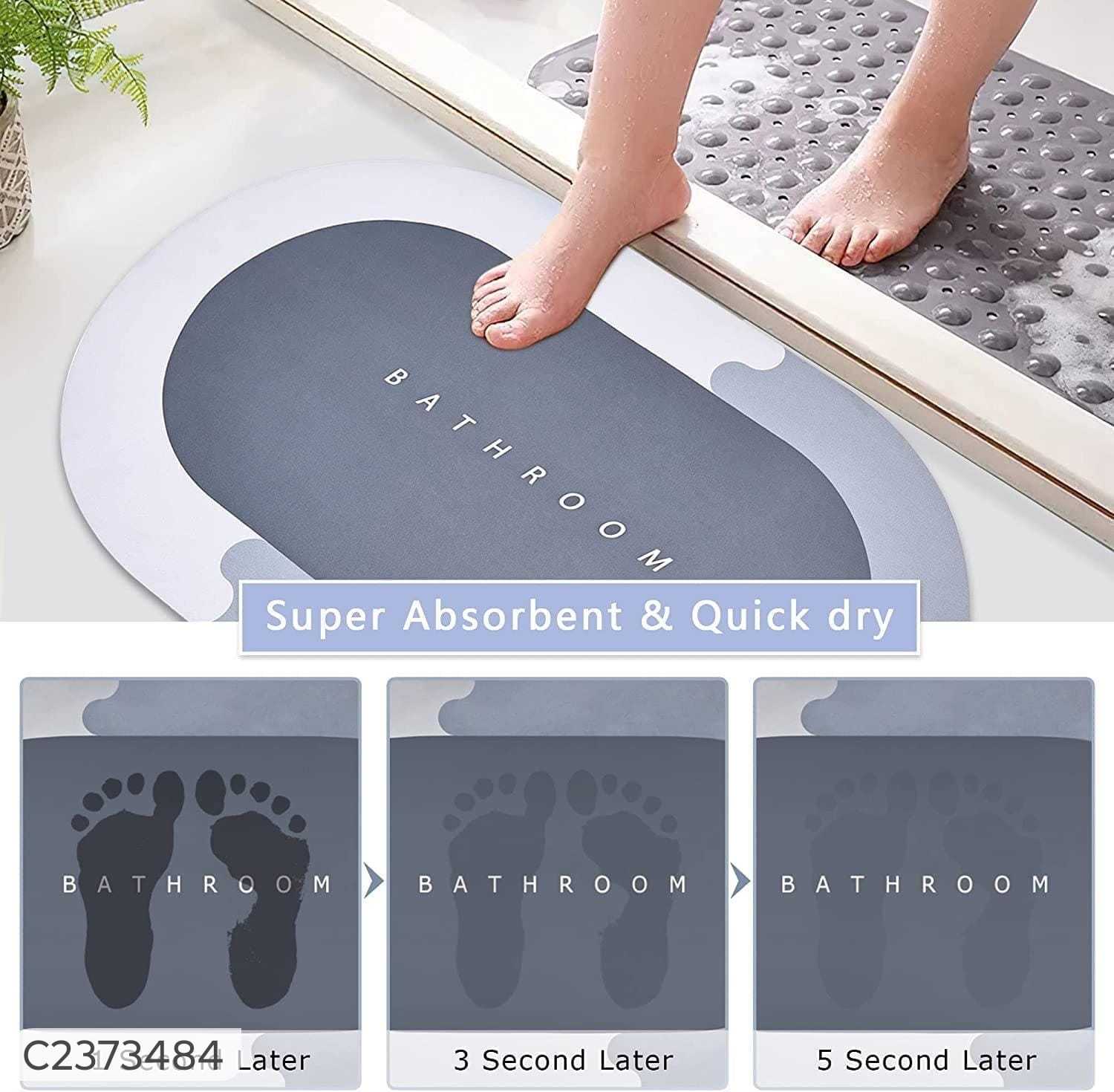 Super Absorbent Bath Floor Mat 