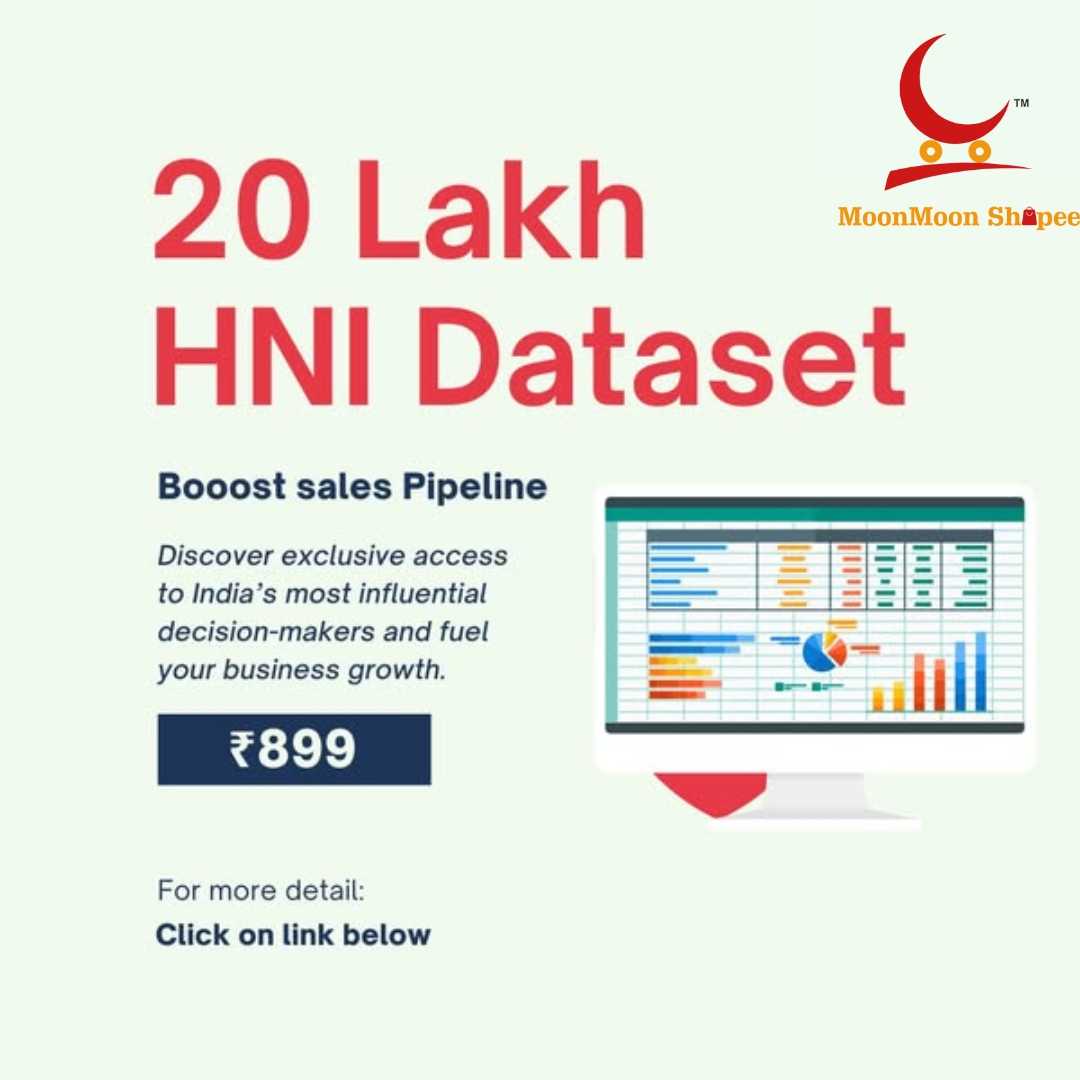 20 Lakh HNI Dataset – Boost Your Sales Pipeline | Exclusive High-Value Leads