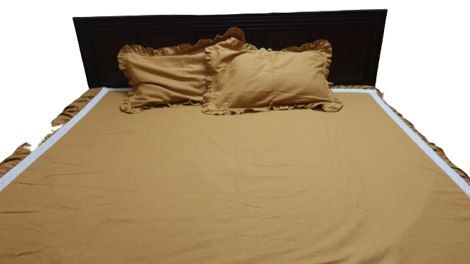 king size bedsheets with frill