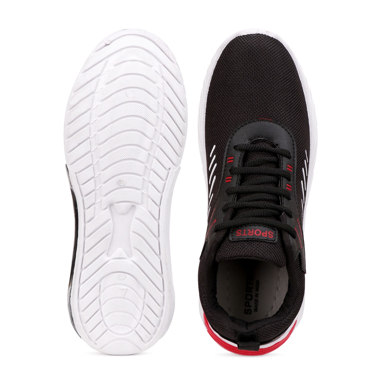 Black Sport Running Shoes 